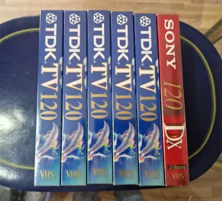 6 Cintas VHS