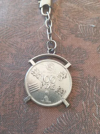 Llavero Moneda Juan Carlos I 1980