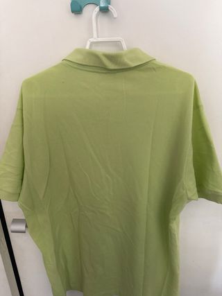 Polo Lacoste Verde Corto