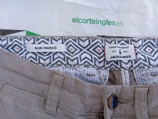 Pantalón Jack & Jones Beige Talla M