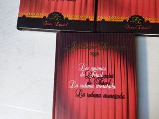 lote de 3 libros TEATRO ESPAÑOL