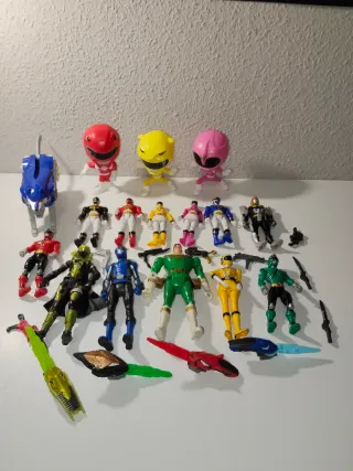 Lote Muñecos Power Rangers