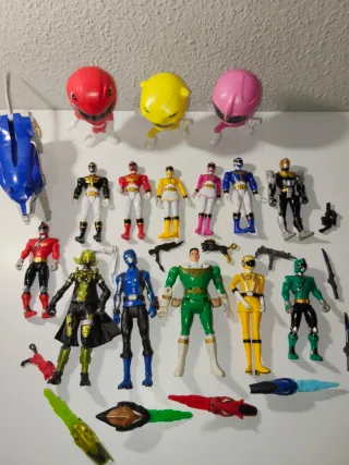 Lote Muñecos Power Rangers