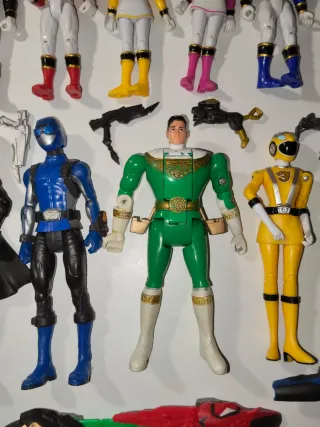 Lote Muñecos Power Rangers