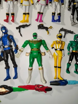 Lote Muñecos Power Rangers