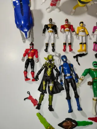 Lote Muñecos Power Rangers