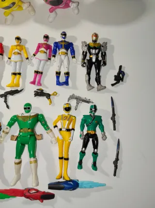 Lote Muñecos Power Rangers