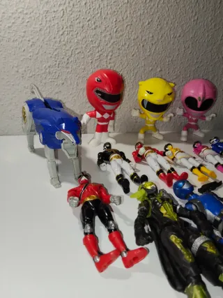 Lote Muñecos Power Rangers