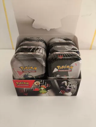 Pack Latas Pokémon Llama Blanca y Fulgor Negro