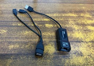Fire TV 4K Max + Cable OTG + Cable RJ45