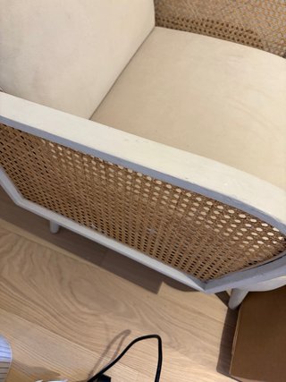 Butaca sklum pintaba en beige