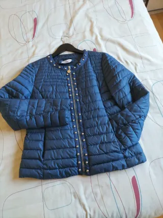 Cazadora azul entretiempo talla XL