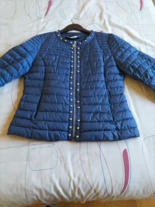 Cazadora azul entretiempo talla XL