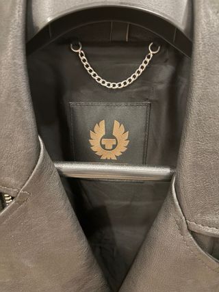 Cazadora Belstaff Rider Negra Talla 52