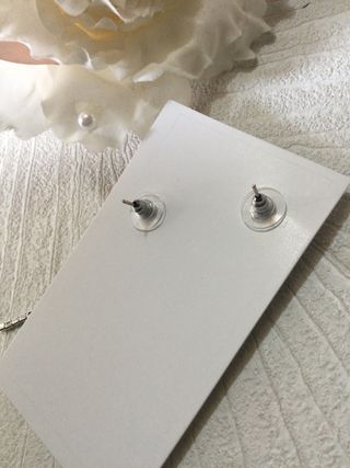 Pendientes largos piedras verdes plateados