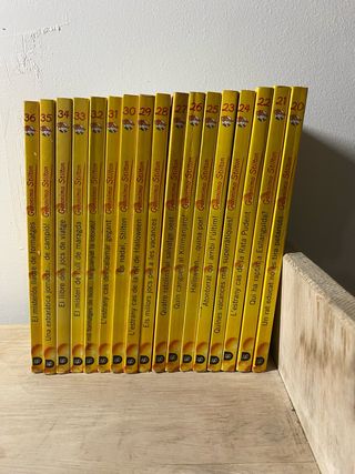 Colección de libros Geronimo Stilton (de 20 al 36)