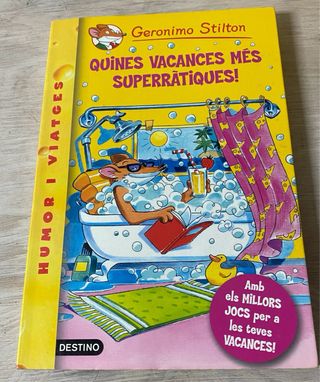 Colección de libros Geronimo Stilton (de 20 al 36)