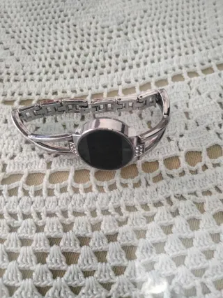 Reloj Geneva Gris y Plateado