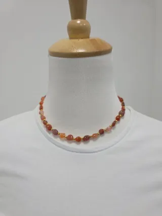 Collana pietre naturali corniola