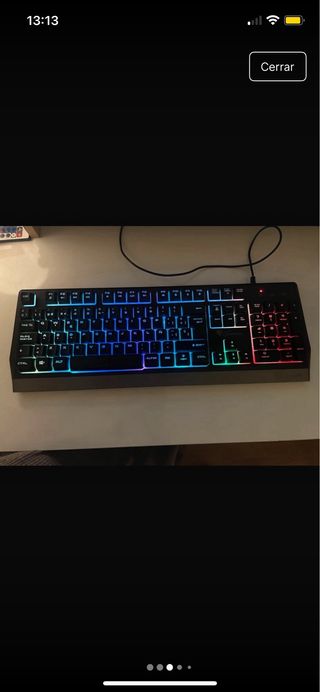 Teclado Mecánico RGB Gaming