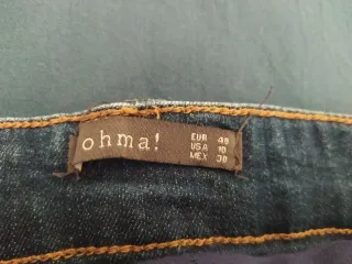 Pantalón premamá azul