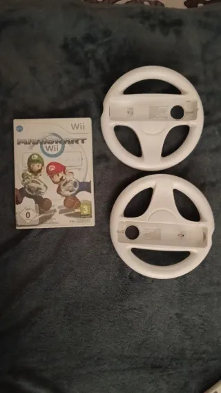 Mario Kart Wii + 2 Volantes Originales