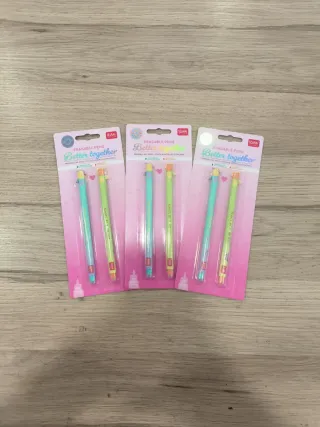 3 packs 2 Bolígrafos Borrables Legami