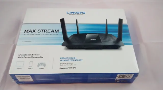 Linksys EA8500 Smart Wi-Fi Router, MAX-Stream AC26