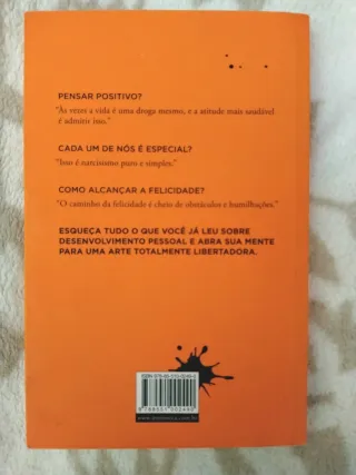 Libro " A sutil arte de ligar o f*da-se"portugués