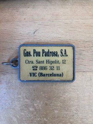 Llavero Renault Express vintage