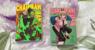 Tomos 1 y 2 de Chainsawman.