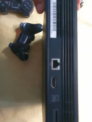 Consola PS3 Slim Negra + 2 Mandos