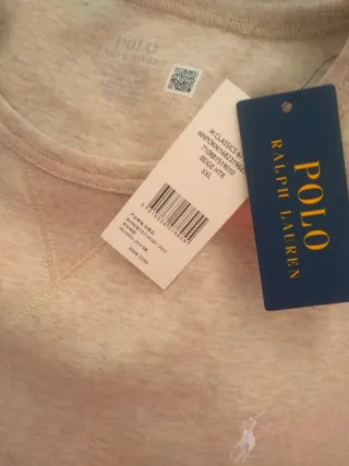 Sudadera Polo Ralph Lauren Beige