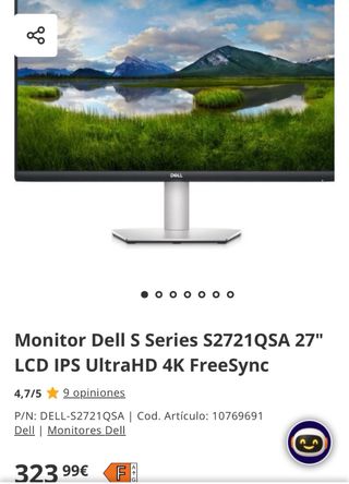 Monitor Dell 27 4K S2721Qb FreeSync