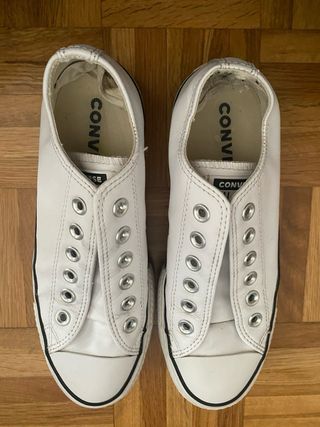 Converse Blancas Doble Suela