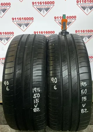 195 50 15 V GOODYEAR RUEDA AL 90% VIDA UTIL