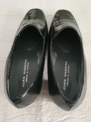 Zapatos Juan Maestre Negros Mujer