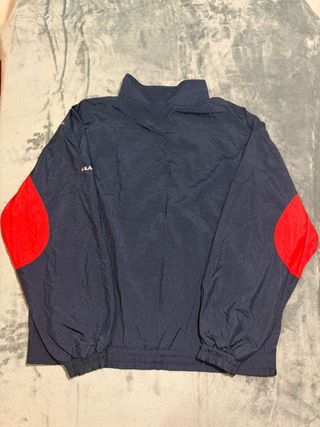 Rare Track Jacket Fila Vintage 90s, USA Flag, Big