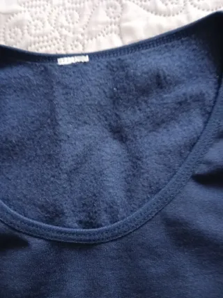 Camiseta térmica manga larga azul