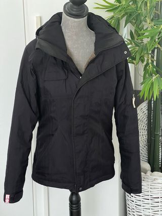 Chaqueta de nieve negra