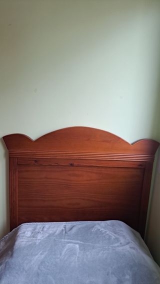 Muebles dormitorio conjunto madera pino