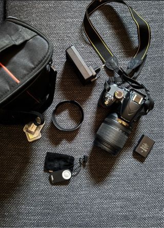 Nikon d3200 con accessori