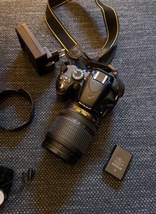 Nikon d3200 con accessori