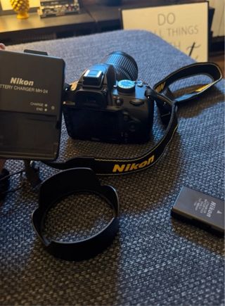 Nikon d3200 con accessori