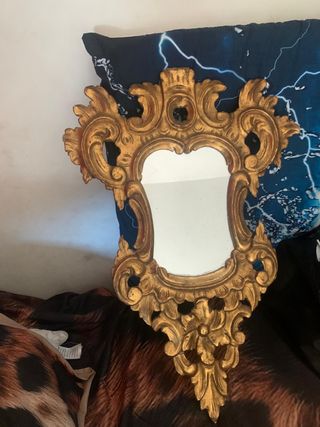 Espejo antiguo copia de pan de oro