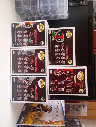 Lote 5 Funkos Deadpool