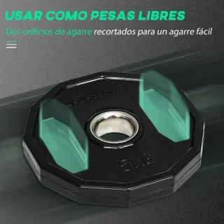 2 Discos Pesas 5kg Sportnow