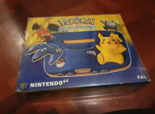 Nintendo 64 Pikachu Edizione Blu