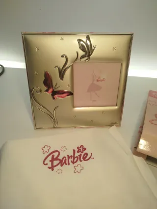 Cornice portafoto Barbie farfalle
