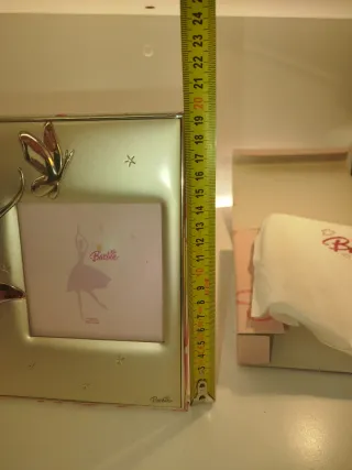 Cornice portafoto Barbie farfalle